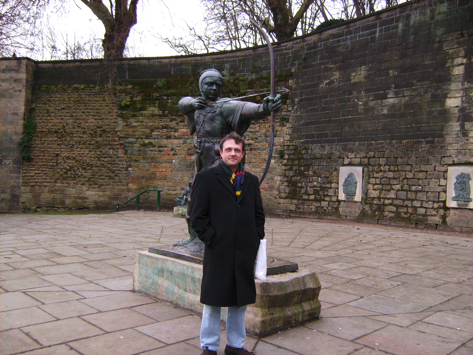 With Robin Hood - Nottingham, England